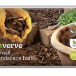 Verve Landscape Dark brown Small Bark chippings 100L Bag